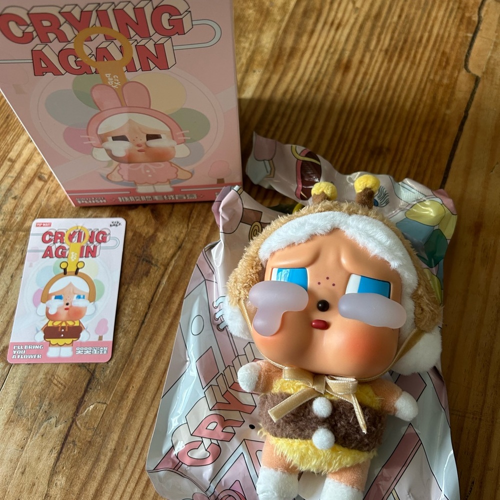 Crybaby Crying Again Series Vinyl Plush